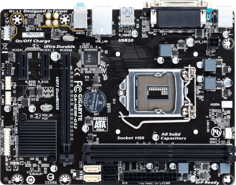 Gigabyte GA-H81M-DS2 (Rev. 4.0)